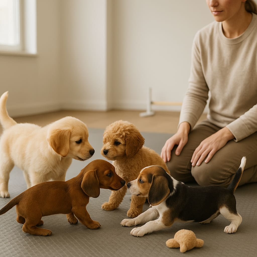 Welpen-Sozialisierung